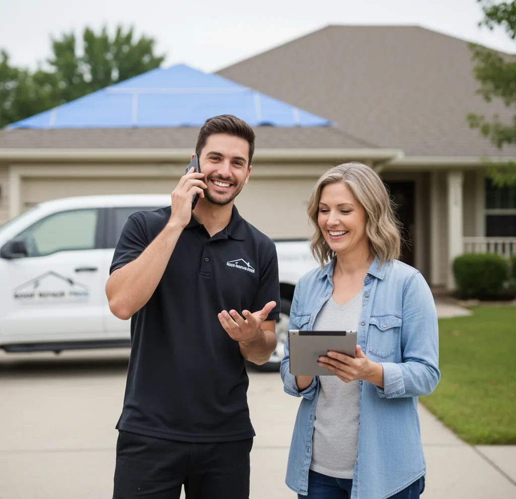 Modern Solutions Roof Repair customer support in Gibson